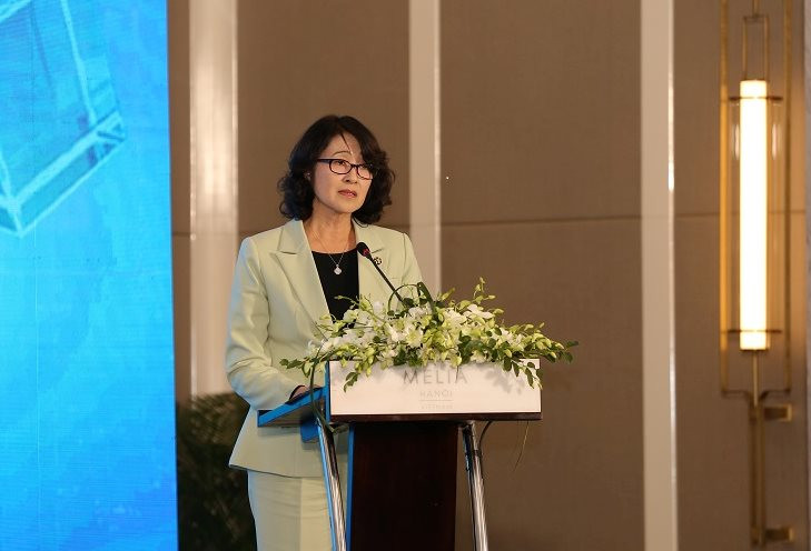 Bà Trần Thị Hồng Lan, Phó cục trưởng Cục Ứng dụng và Phát triển công nghệ (Bộ Khoa học và Công nghệ).