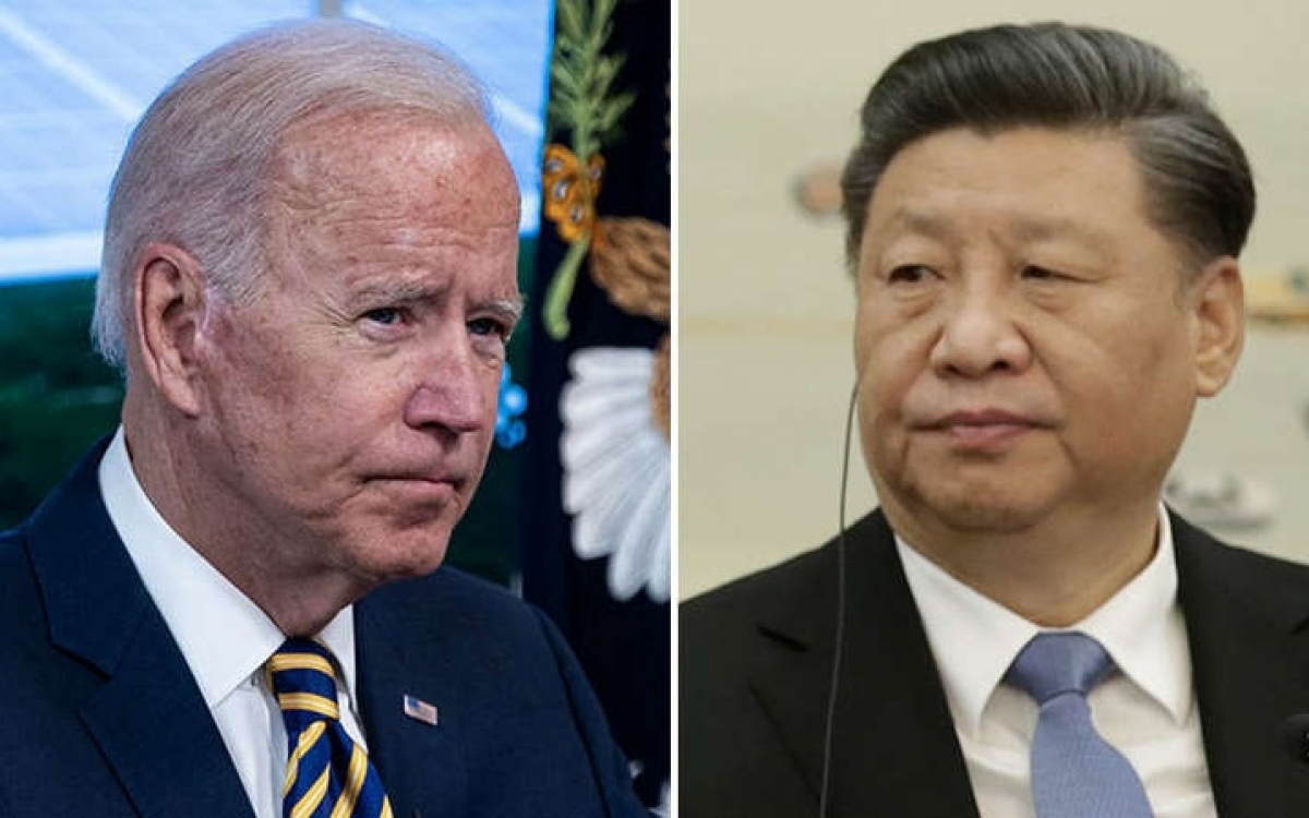 Tổng thống Mỹ Joe Biden (trái) và Chủ tịch Trung Quốc Tập Cận Bình. Ảnh: The Hill.