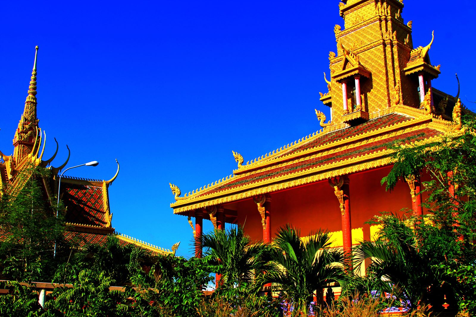 Ngôi chùa Khmer Nam bộ.