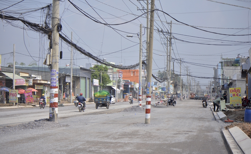 Nhiều hạng mục đang tiếp tục hoàn thành.