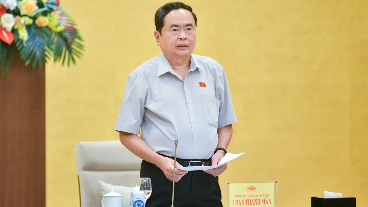 Phó Chủ tịch Thường trực Quốc hội Trần Thanh Mẫn sẽ phát biểu khai mạc và bế mạc phiên họp Phiên họp 33.