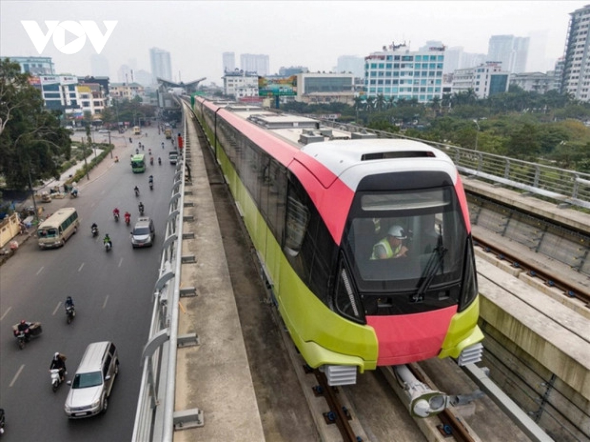 TP Hà Nội đặt mục tiêu năm 2035 hoàn thiện mạng lưới đường sắt đô thị.