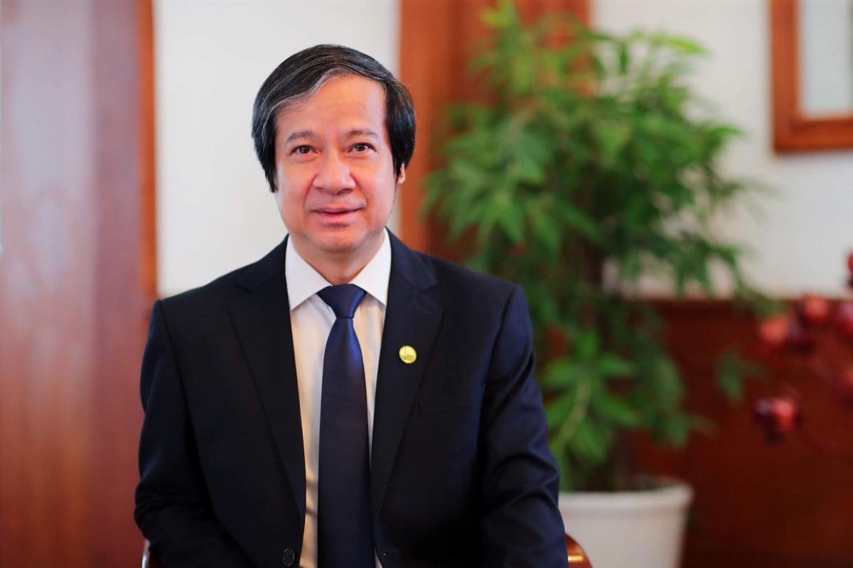 Bộ trưởng Nguyễn Kim Sơn cho biết, trong năm 2023 sẽ tiếp tục tập trung giải quyết những khó khăn, thách thức trong quá trình triển khai Chương trình GDPT mới.