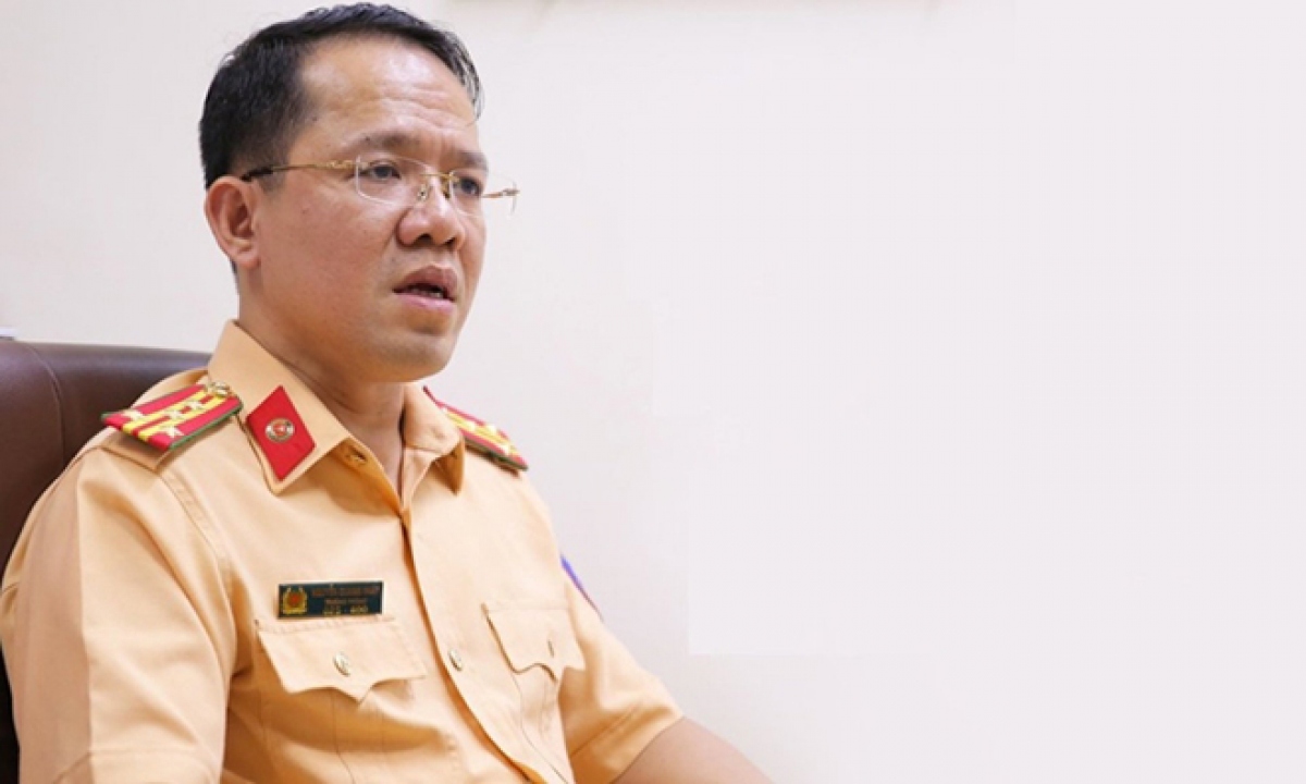 Đại tá Nguyễn Quang Nhật, Trưởng phòng Hướng dẫn tuyên truyền, điều tra, giải quyết tai nạn giao thông, Cục Cảnh sát giao thông (C08), Bộ Công an.