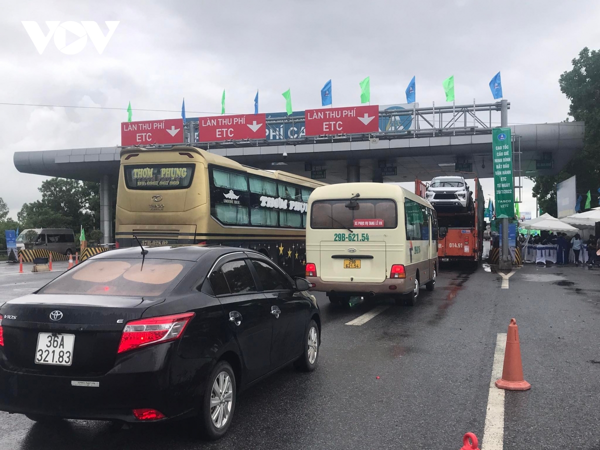 Cao tốc Pháp Vân - Ninh Bình thí điểm chỉ có thu phí không dừng từ 25/7/2022.