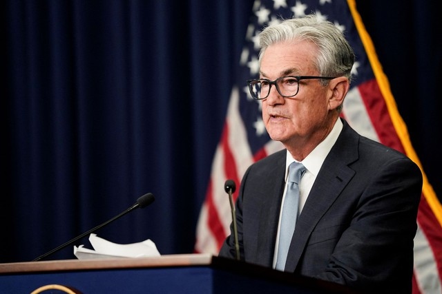 Ông Jerome Powell, Chủ tịch FED đã loại trừ khả năng tăng lãi suất trong cuộc họp chính sách vào tháng 6 tới. (Ảnh: KT)