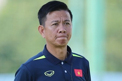 HLV Hoàng Anh Tuấn dẫn dắt U23 Việt Nam dự VCK U23 châu Á 2024.     (Ảnh: VFF).