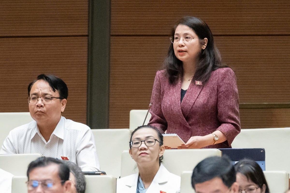 Đại biểu Trần Hồng Nguyên (Đoàn ĐBQH tỉnh Bình Thuận), Phó Chủ nhiệm Ủy ban Pháp luật của Quốc hội.