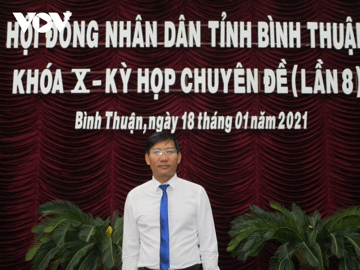 Ông Lê Tuấn Phong, Chủ tịch UBND tỉnh Bình Thuận (Ảnh: Đoàn Sĩ)