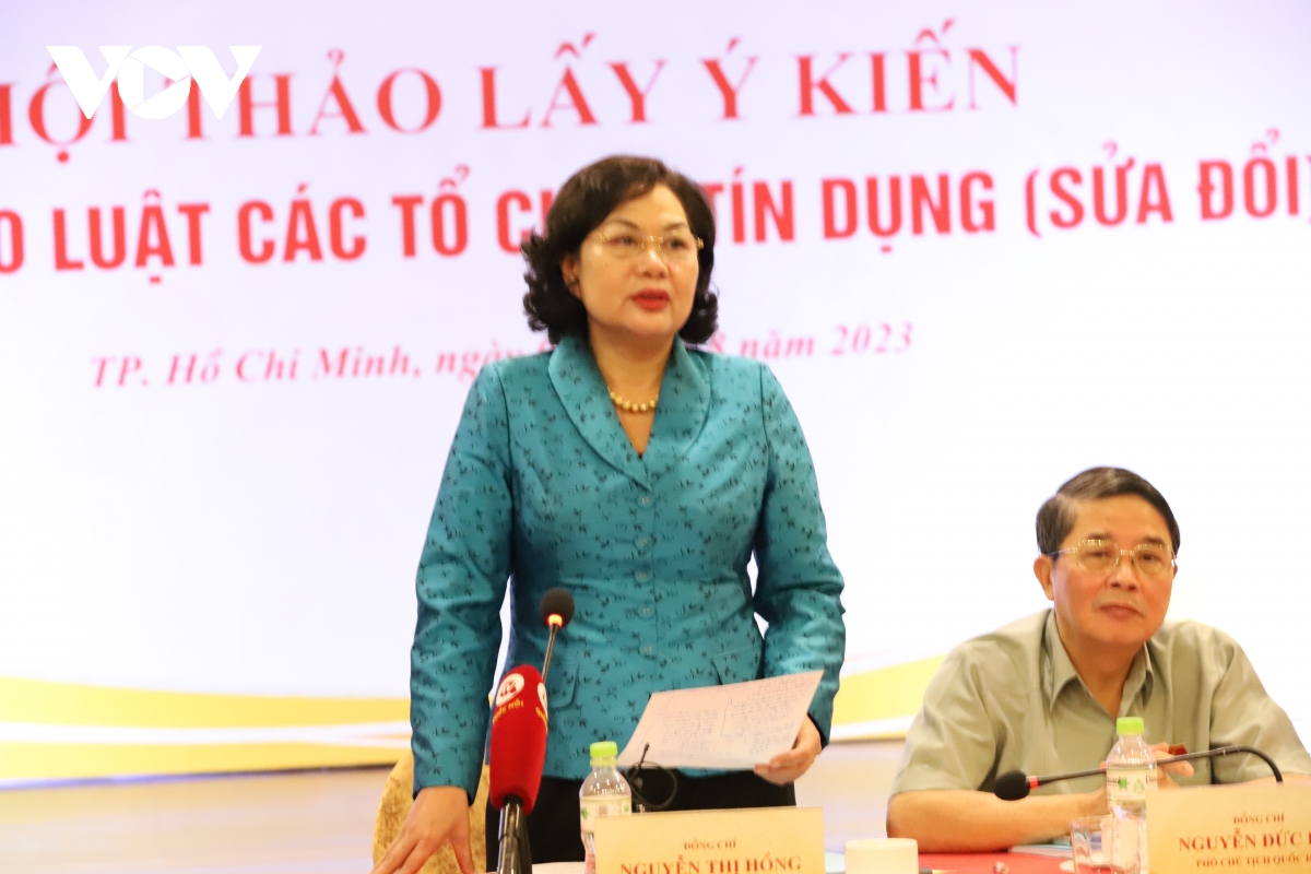 Bà Nguyễn Thị Hồng - Thống đốc Ngân hàng Nhà nước (Ảnh: V.Đ)