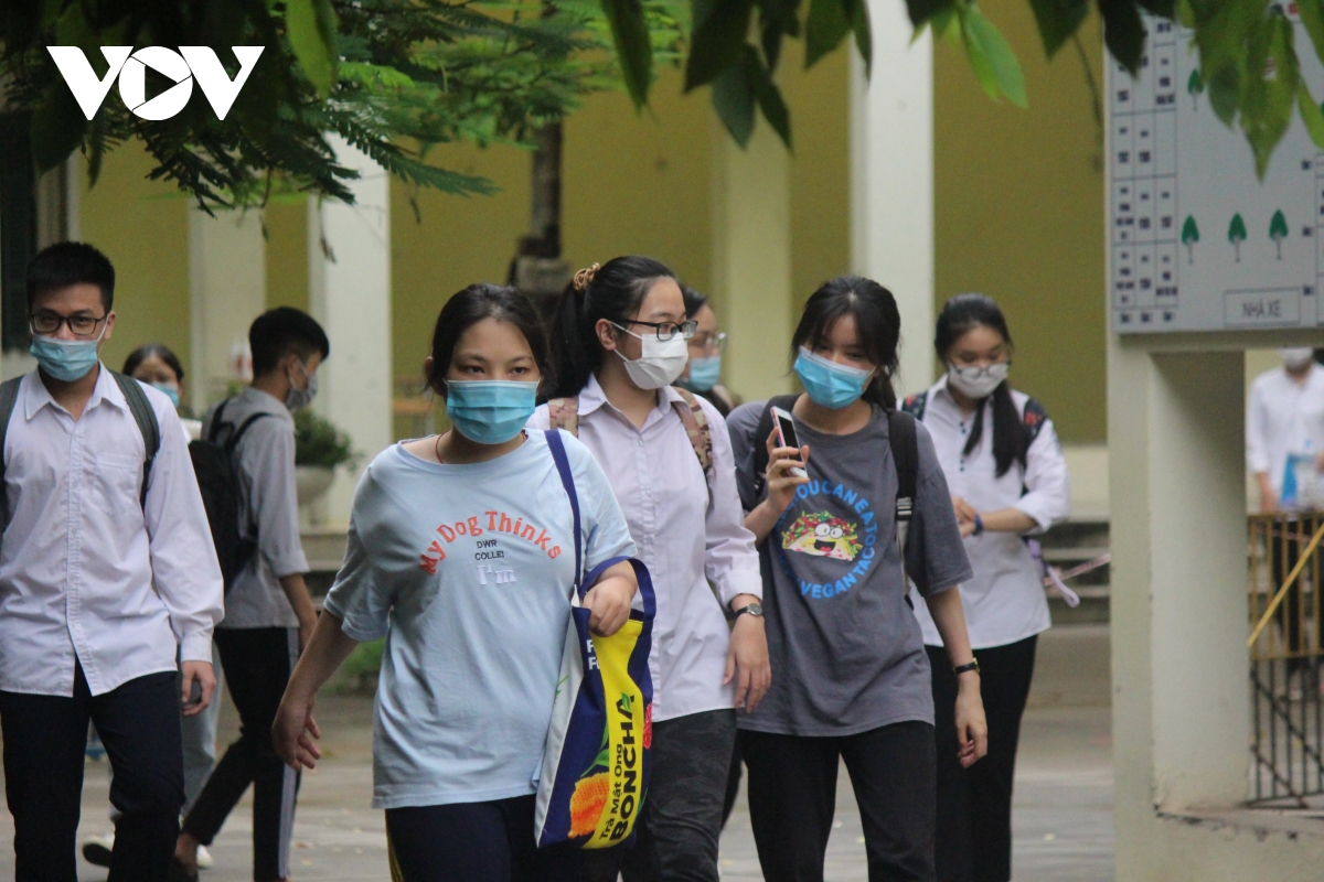 Nhiều trường THPT tại Hà Nội chưa học trực tiếp từ ngày 6/12. (Ảnh minh họa)