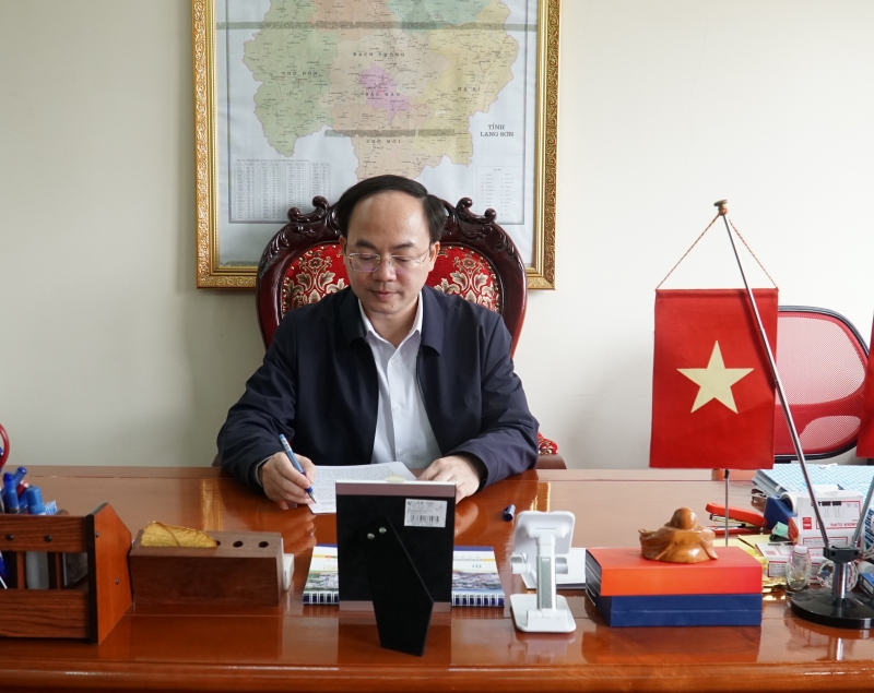Ông Nguyễn Đăng Bình, Phó Bí thư Tỉnh ủy, Chủ tịch UBND tỉnh Bắc Kạn.
