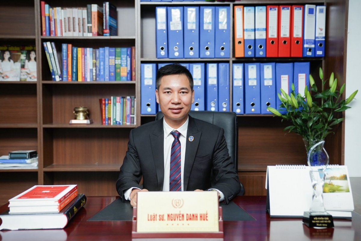 Luật sư Nguyễn Danh Huế - Chủ tịch HĐQT Công ty Luật TNHH Hừng Đông.