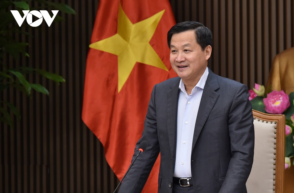 Phó Thủ tướng Lê Minh Khái kết luận cuộc họp.