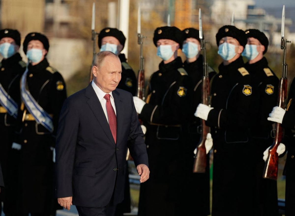 Tổng thống Nga Putin. Ảnh: Getty