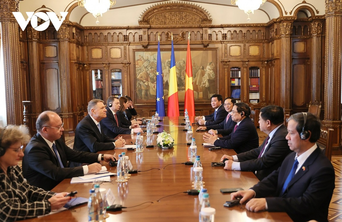 Tổng thống Klaus Iohannis.khẳng định Romania luôn coi Việt Nam là đối tác quan trọng nhất ở khu vực Đông Nam Á và mong muốn phát triển quan hệ hợp tác với Việt Nam trên tất cả lĩnh vực.