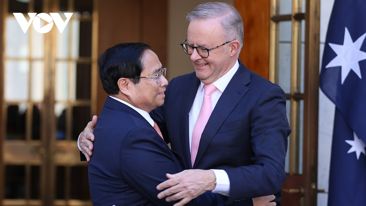 Thủ tướng Anthony Albanese và Thủ tướng Phạm Minh Chính đã có cuộc hội đàm rất thành công.