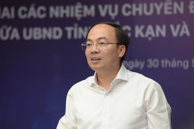 Ông Nguyễn Đăng Bình, Phó Bí thư Tỉnh ủy, Chủ tịch UBND tỉnh Bắc Kạn khẳng định, sẽ cùng FPT xây cao tốc chuyển đổi số.